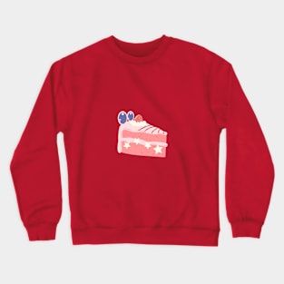 Cake Slice Purple Ver Crewneck Sweatshirt